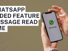 WhatsApp Added Feature Message Read Time | See How it Works WhatsApp Added Feature Message Read Time